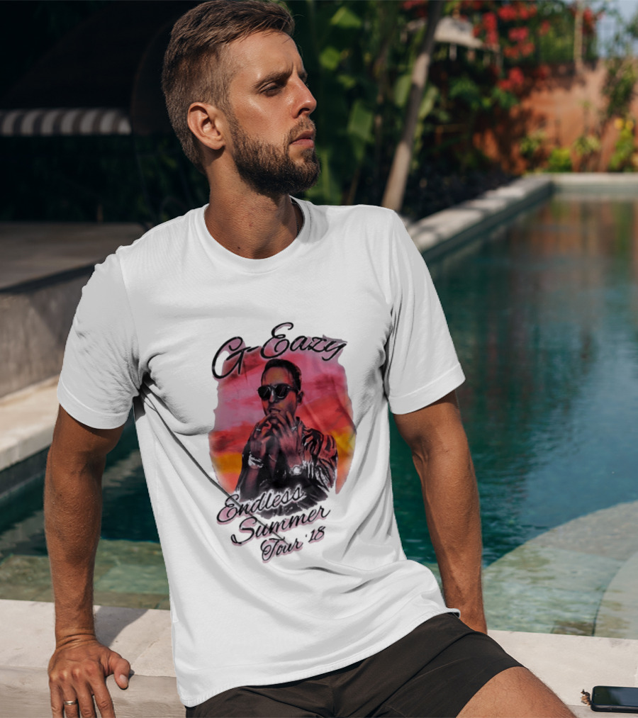 G Eazy Endless Summer Tour 2018 Retro Sunset T-Shirt