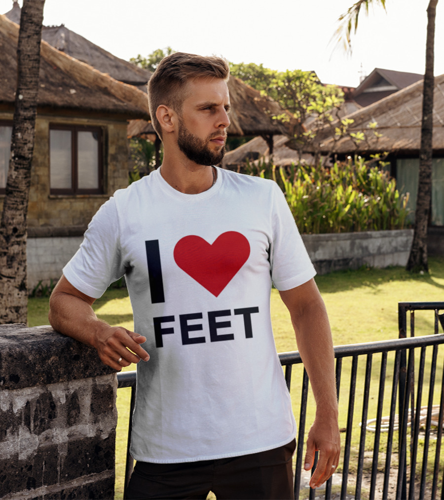 I Heart Feet T-Shirt