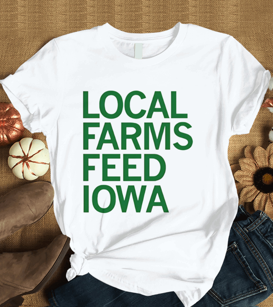 Iowa Valley RC&D Local Farms Feed Iowa T-Shirt