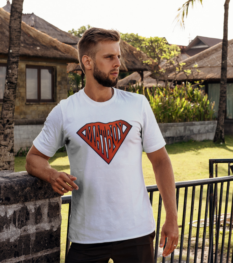 Matboy Oklahoma Wrestling Superhero T-Shirt
