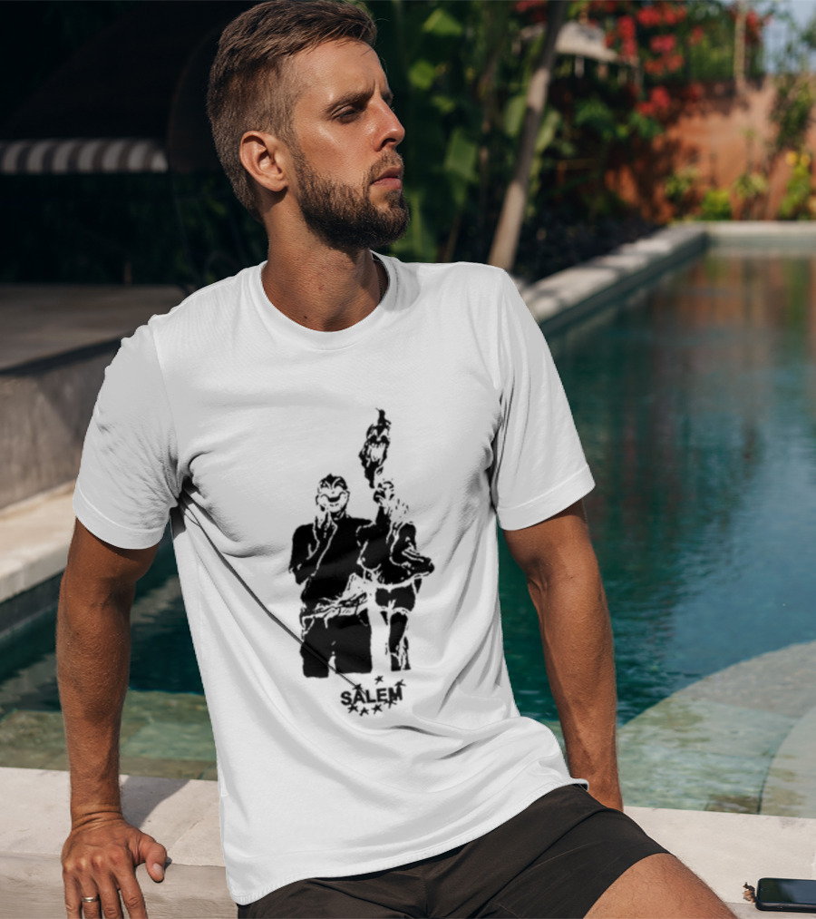 SALEM 2026 Witch Trials Halloween Festival Vintage Lantern T-Shirt