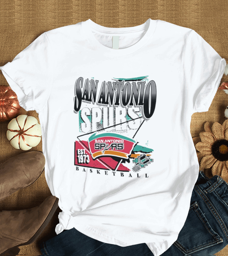San Antonio Spurs Basketball Est 1973 T-Shirt