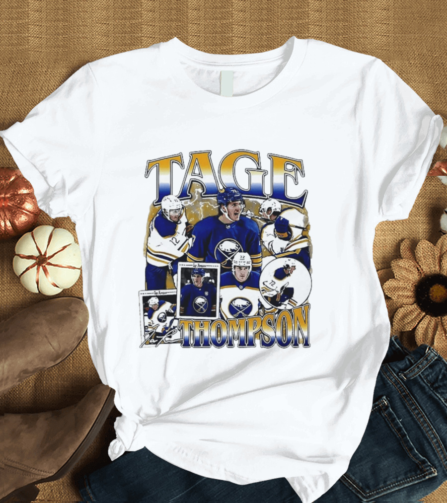 Tage Thompson Buffalo Sabres 2026 NHL Hockey Enthusiast's Choice T-Shirt