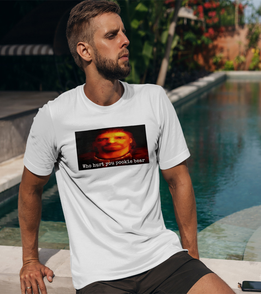 Who Hurt You Pookie Bear Video Game T-Shirt