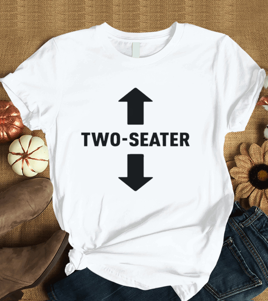 Two Seater Arrows Up And Down T-Shirt