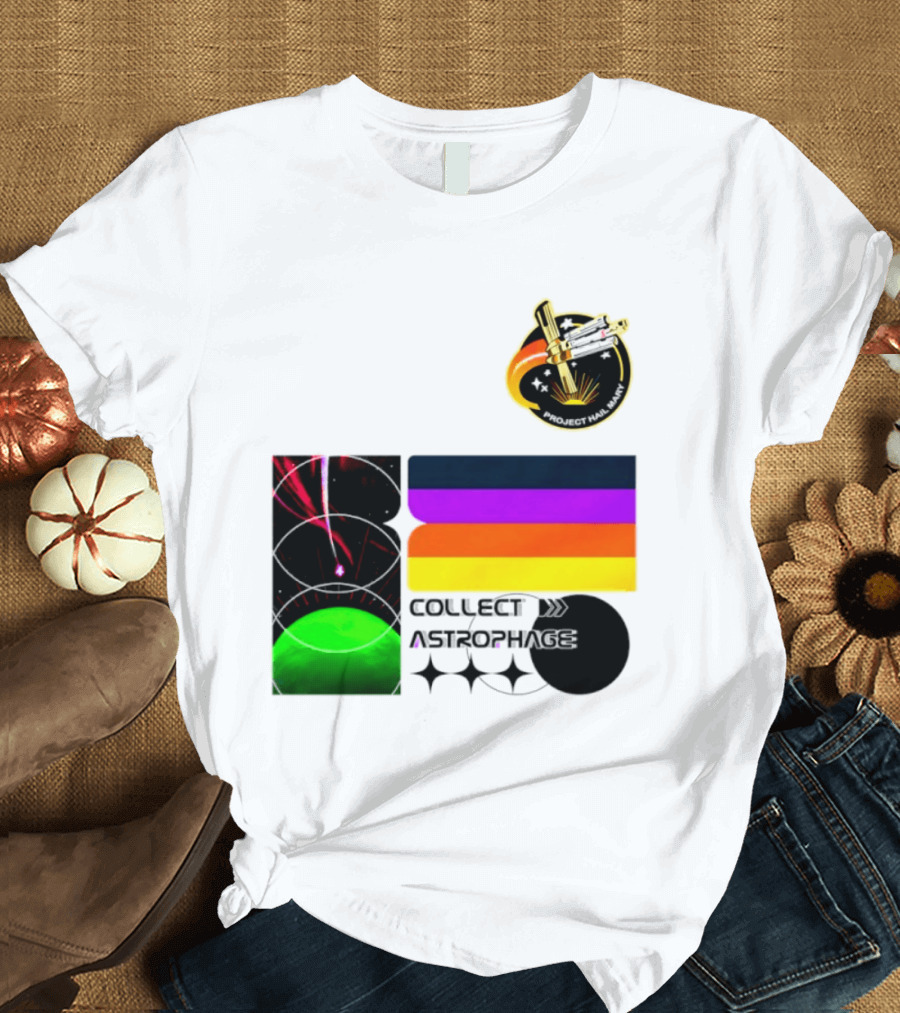 Project Hail Mary Collect Astrophage Science Fiction Spacecraft T-Shirt