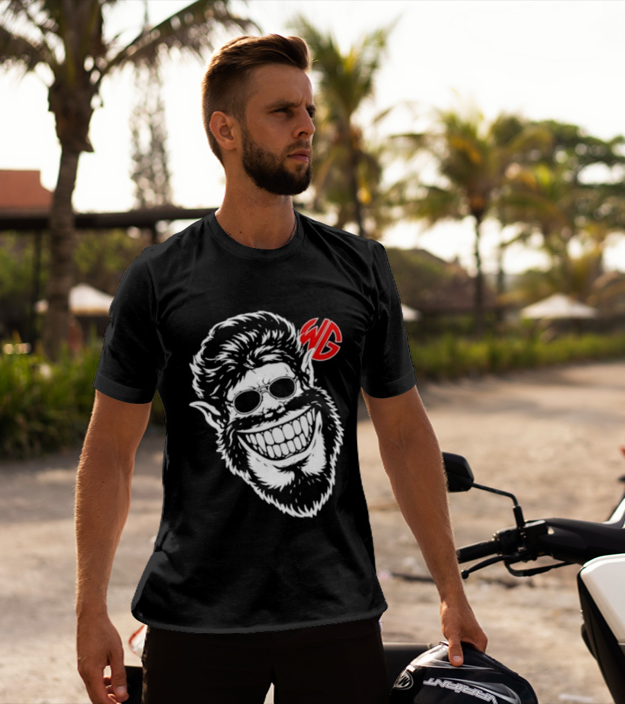 Wolfgang W. Wolfgang Ghoulrilla Biscuits Big Face WG T-Shirt