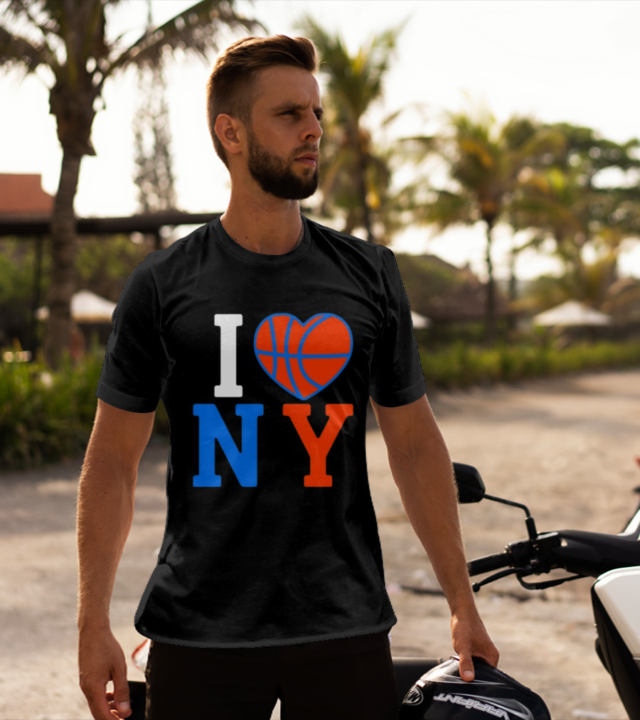 New York Knicks I Heart NY Basketball T-Shirt