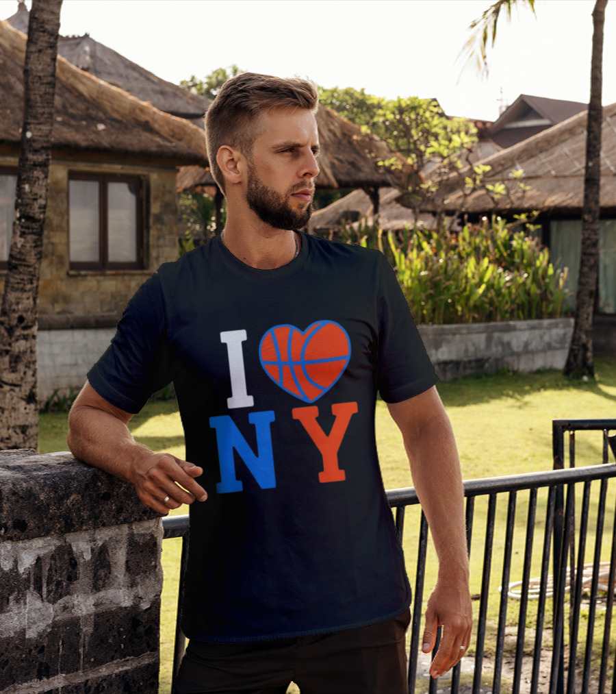 New York Knicks I Heart NY Basketball T-Shirt