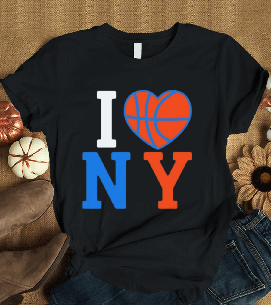 New York Knicks I Heart NY Basketball T-Shirt