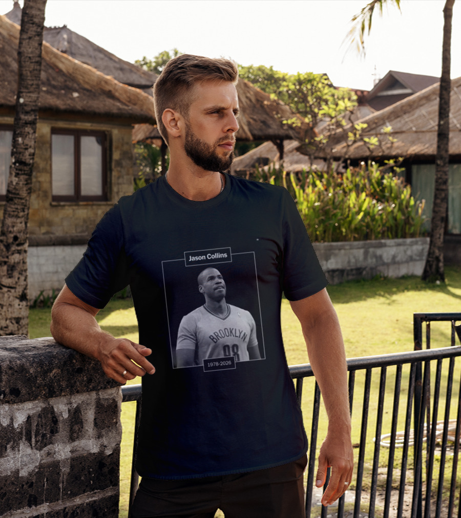 Jason Collins 1978 2026 Brooklyn Basketball T-Shirt