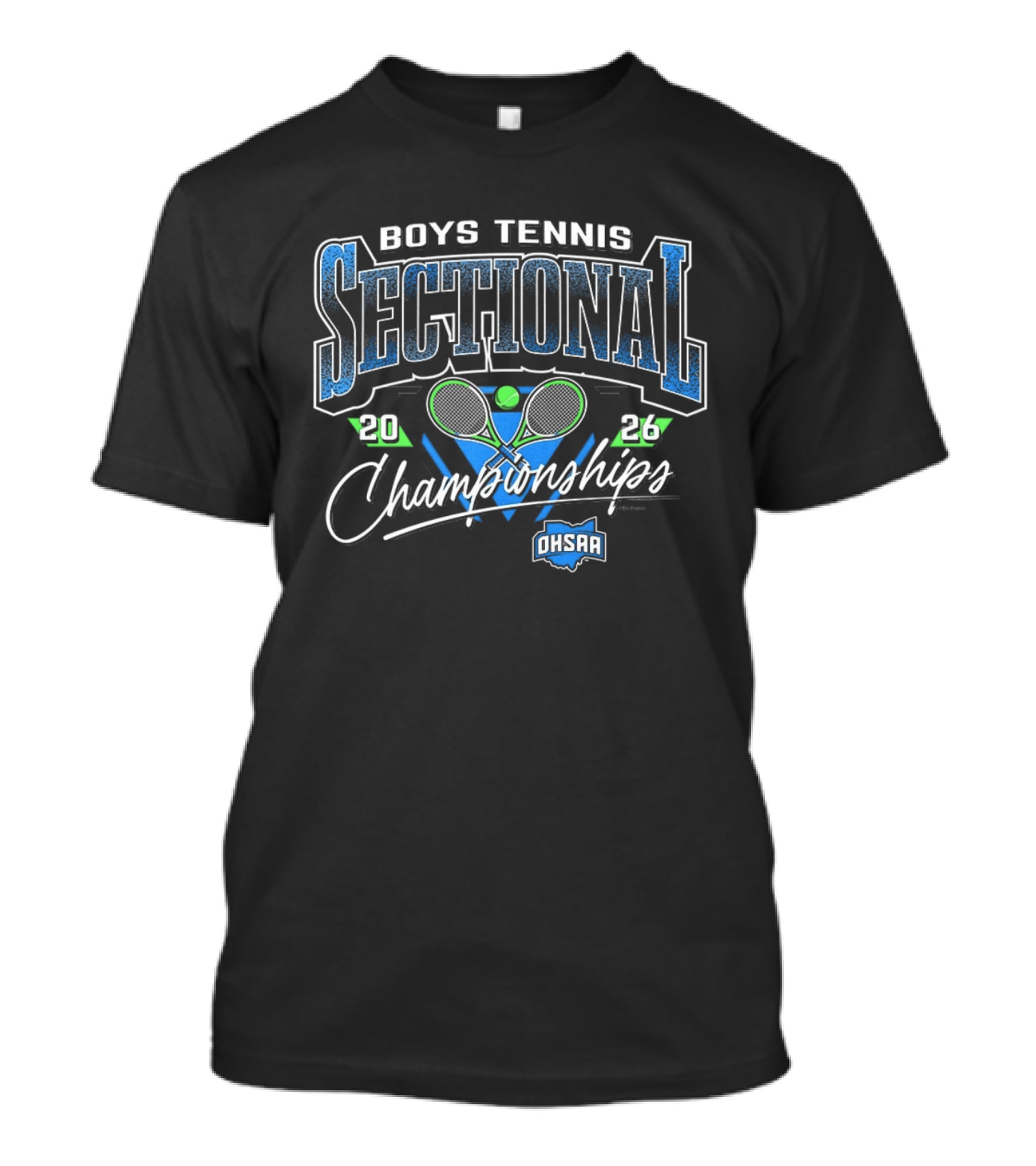 2026 Boys Tennis Sectional Championships OHSAA T-Shirt