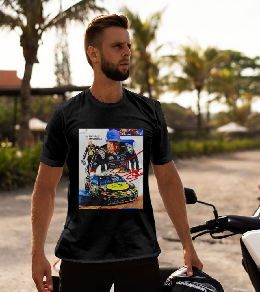 Shane Van Gisbergen NASCAR Red Bull New Zealander Racing Driver #97 T-Shirt