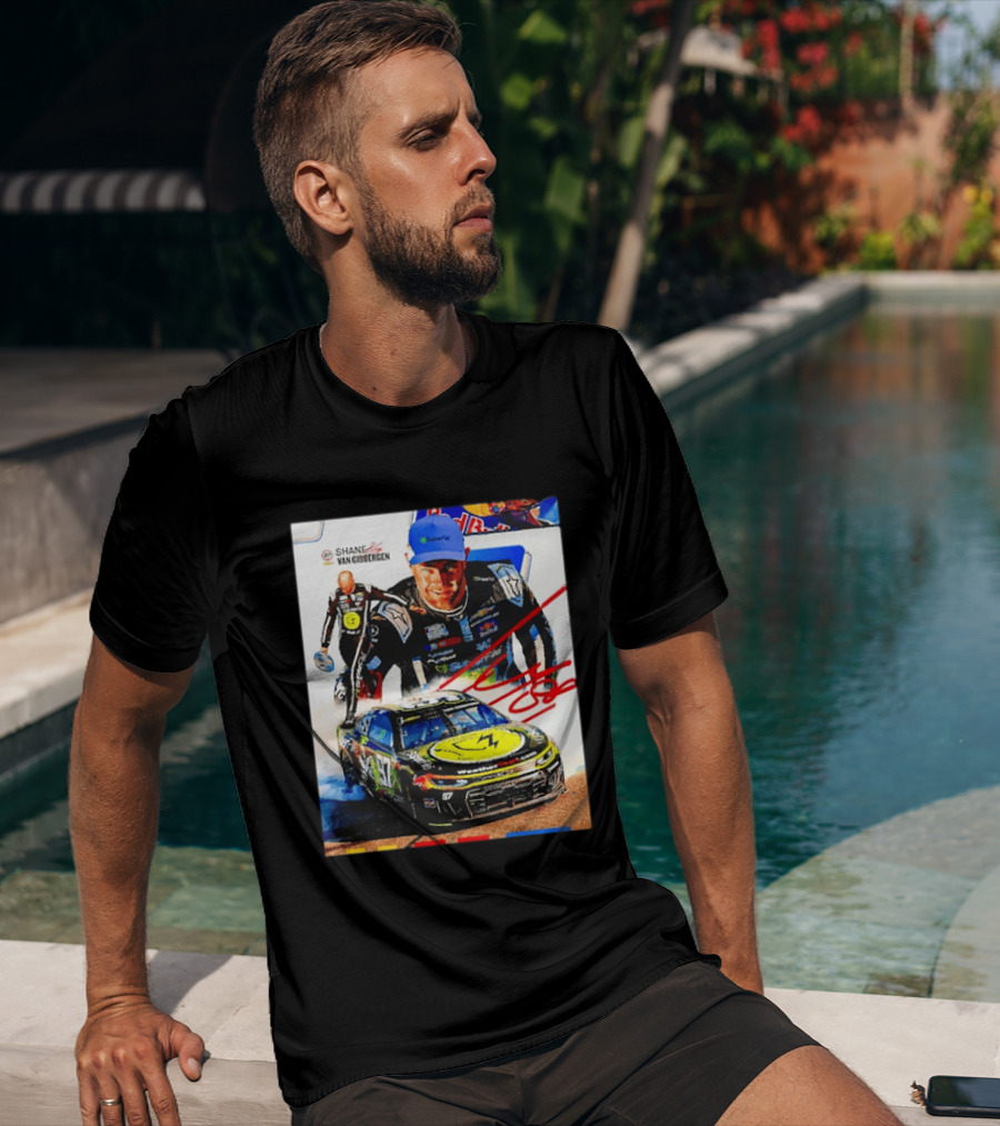 Shane Van Gisbergen NASCAR Red Bull New Zealander Racing Driver #97 T-Shirt