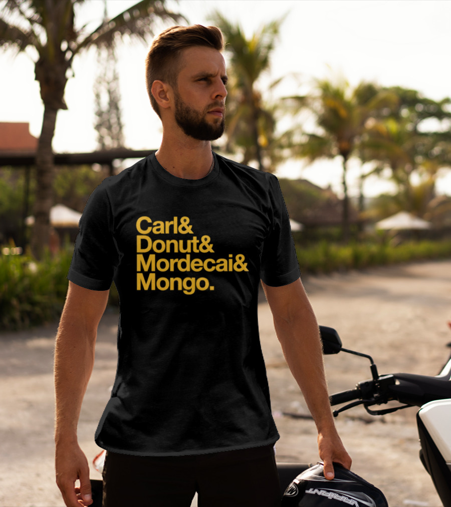 Carl Donut Mordecai Mongo Dungeon Crawler Names T-Shirt
