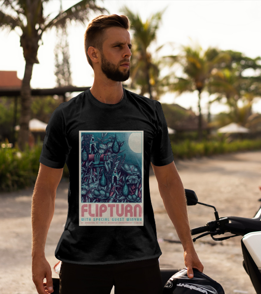 FLIPTURN With Special Guest Winyah St. Augustine Ampitheatre 9/25/26 T-Shirt