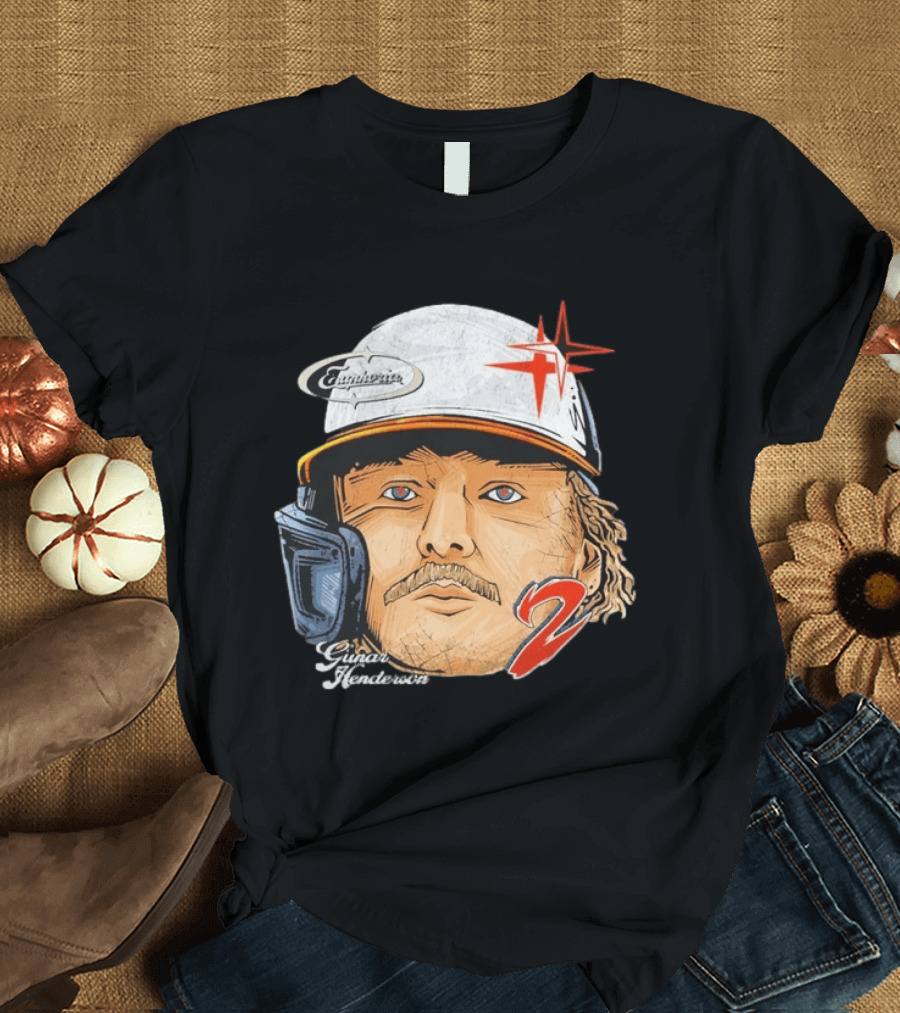 Gunnar Henderson Euphoria Gaze Helmet Number 2 T-Shirt