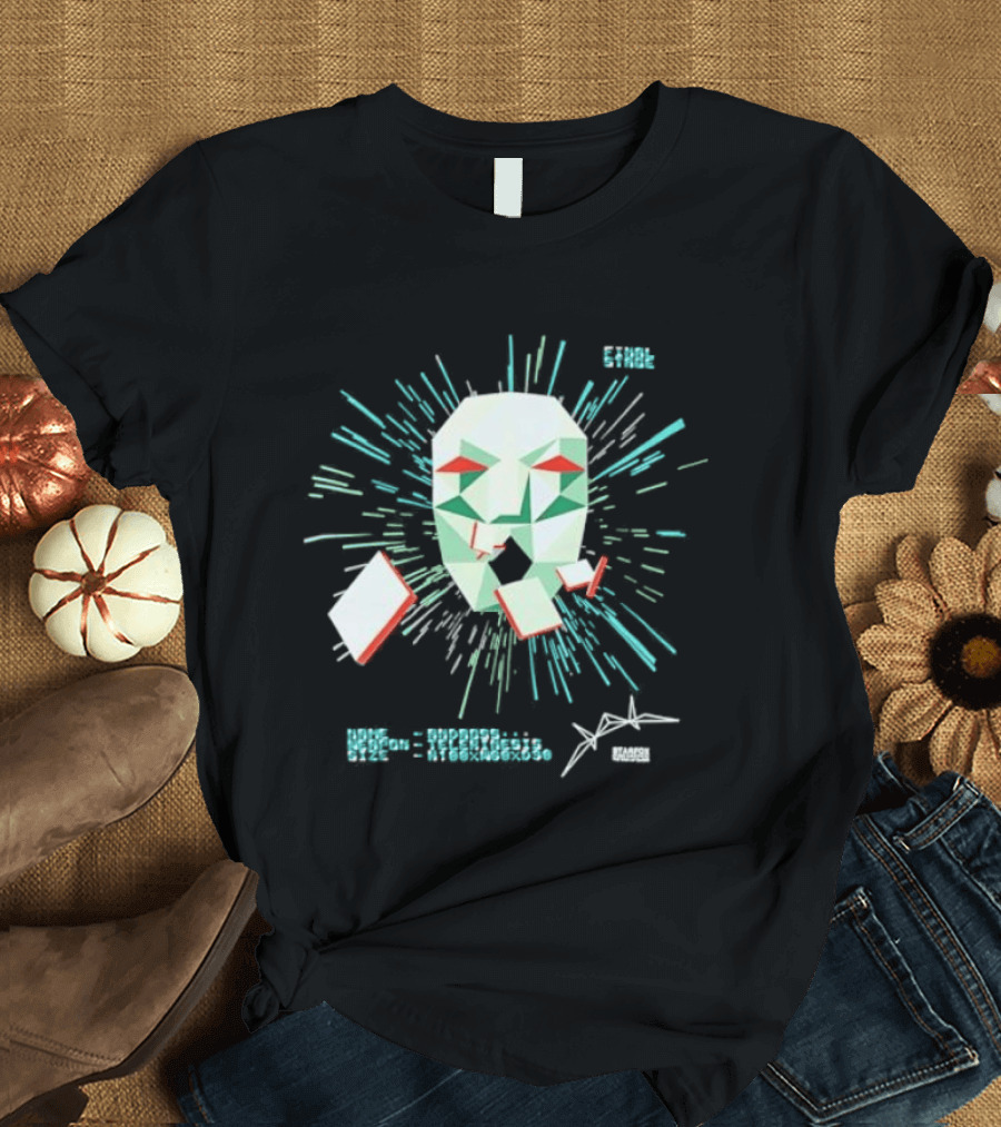 Andross Star Fox Final Stage 64 3D Boss Battle Polygonal Villain Mask T-Shirt