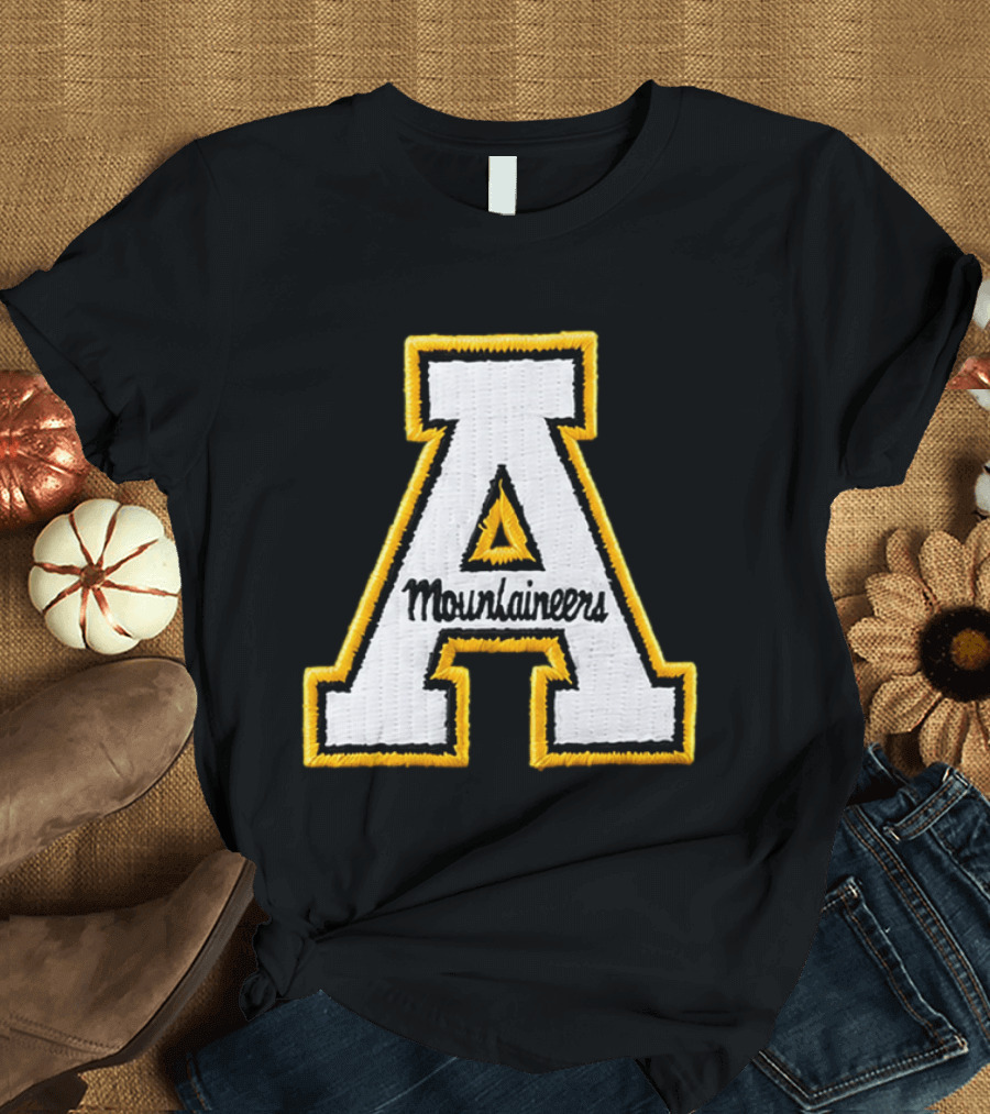 App State Mountaineers Trucker Hat Embroidered Patch 2026 Corduroy T-Shirt