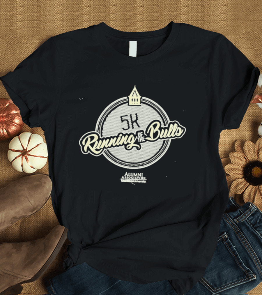 5K Running Of The Bulls Usu Homecoming T-Shirt
