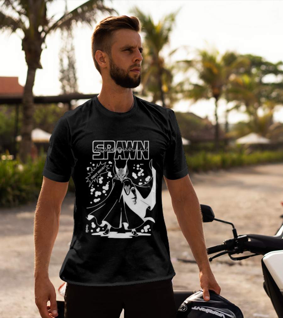 Spawn First Issue Comic Artwork Cover Retro 90s T-Shirt