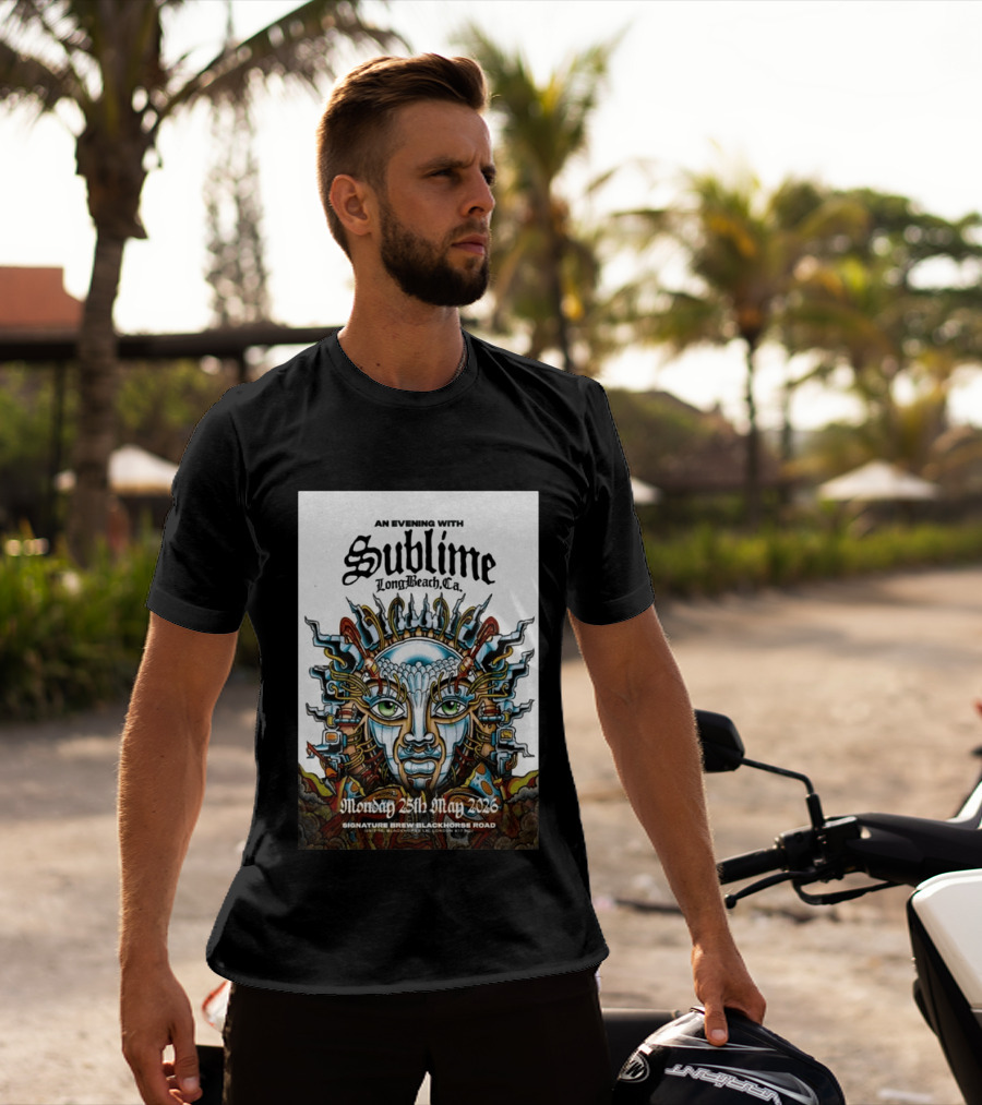 An Evening With Sublime Signature Brew Blackhorse Road Long Beach CA May 25 2026 T-Shirt