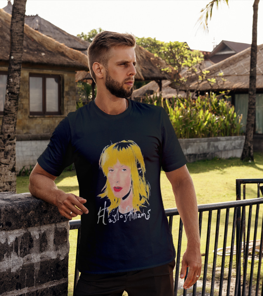 Hayley Williams 2026 Blonde Hair Red Lips T-Shirt
