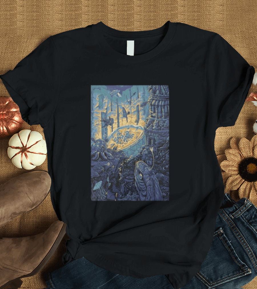 Phish 4 25 2026 Las Vegas NV Underwater Concert T-Shirt