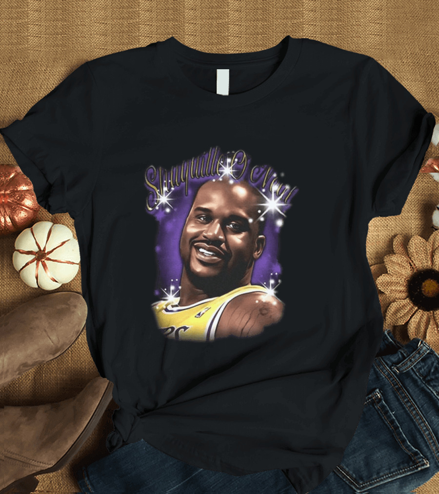 Shaquille O'Neal Los Angeles Lakers Number 34 Twinkle T-Shirt