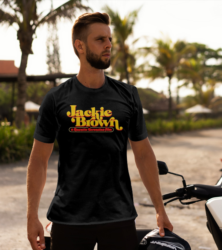Jackie Brown Quentin Tarantino Film Title T-Shirt
