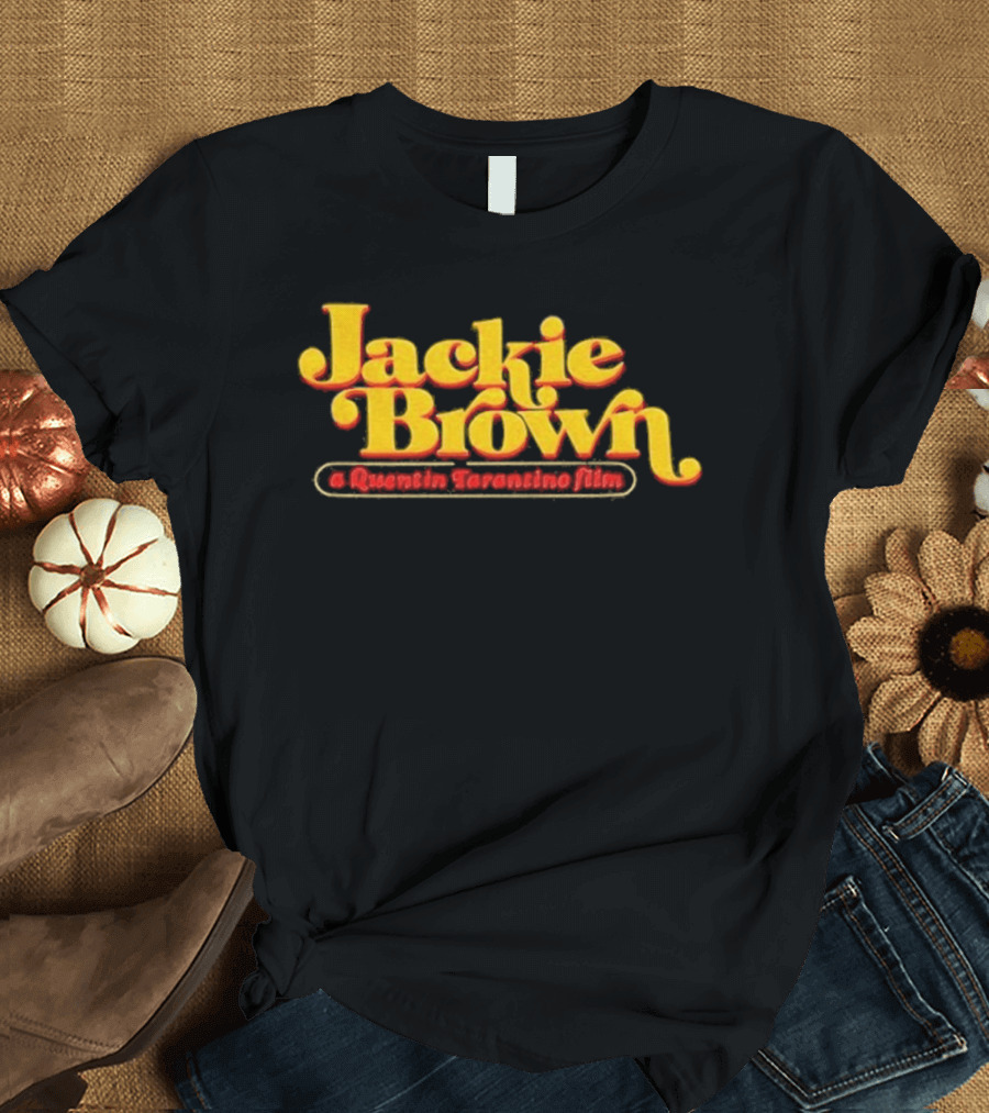 Jackie Brown Quentin Tarantino Film Title T-Shirt