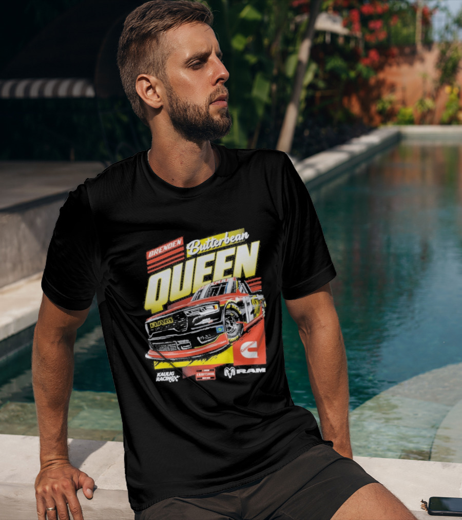 Brenden Butterbean Queen Kaulig Racing Cummins Cottonelle NASCAR Car T-Shirt