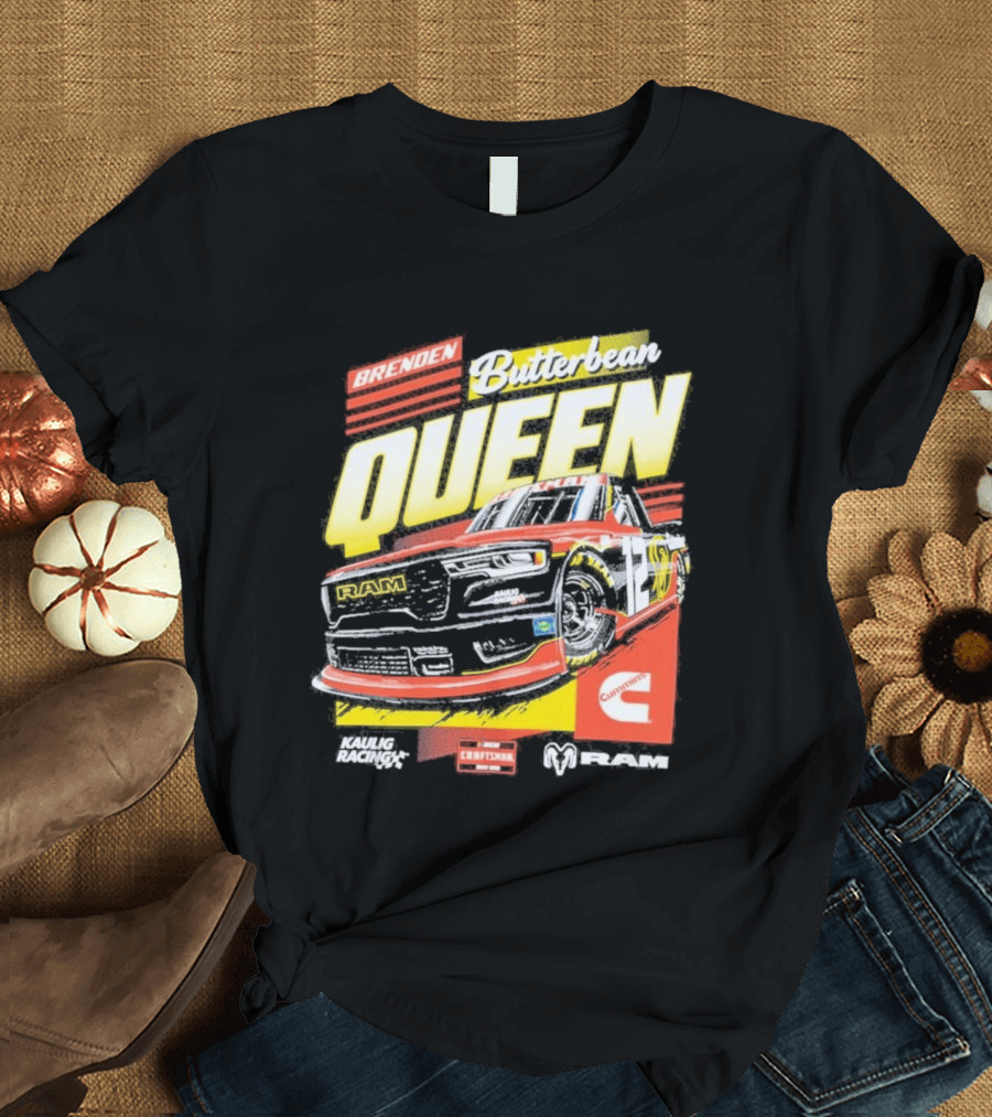 Brenden Butterbean Queen Kaulig Racing Cummins Cottonelle NASCAR Car T-Shirt