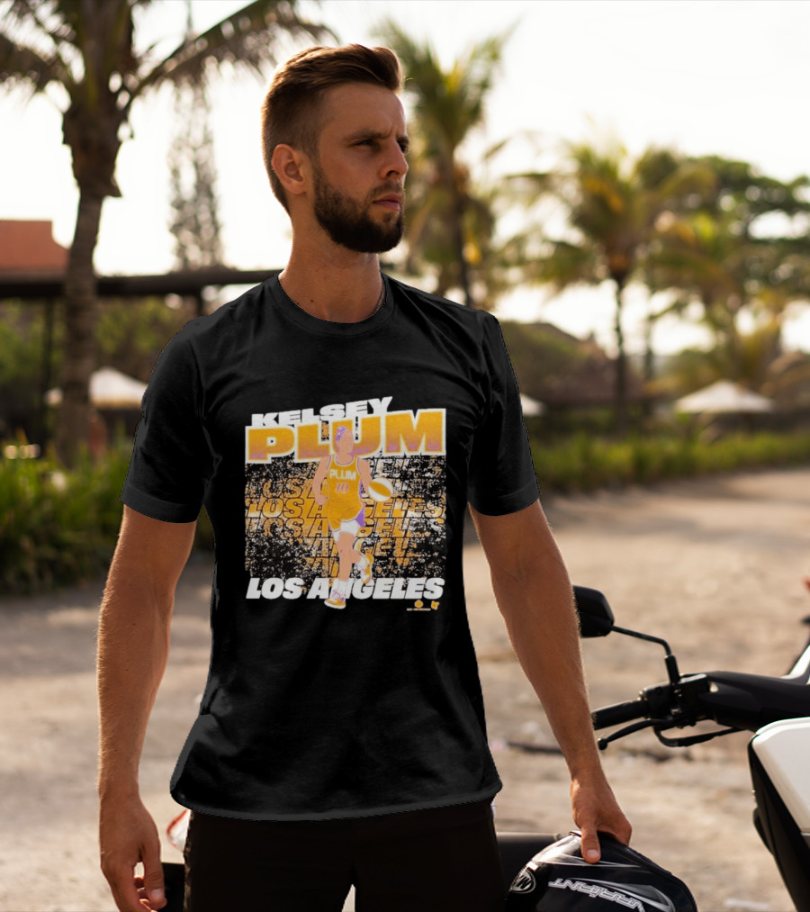 Kelsey Plum Los Angeles Street Ball Basketball Sports T-Shirt