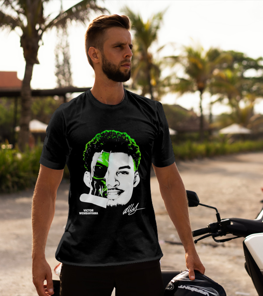 Victor Wembanyama Alien San Antonio Spurs NBA Basketball T-Shirt
