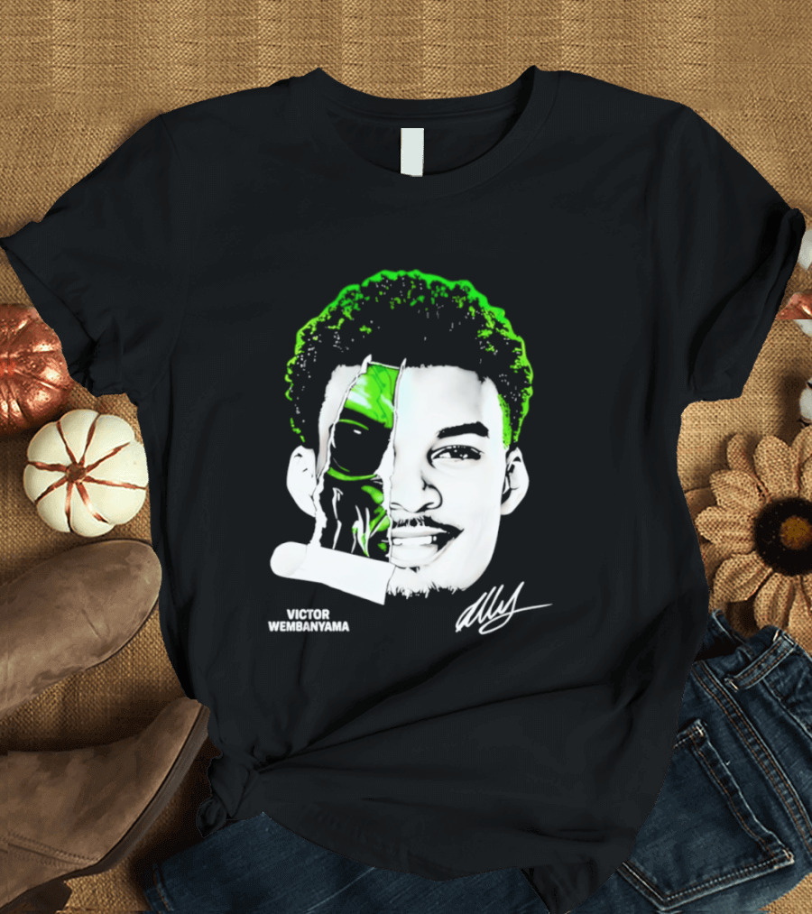 Victor Wembanyama Alien San Antonio Spurs NBA Basketball T-Shirt
