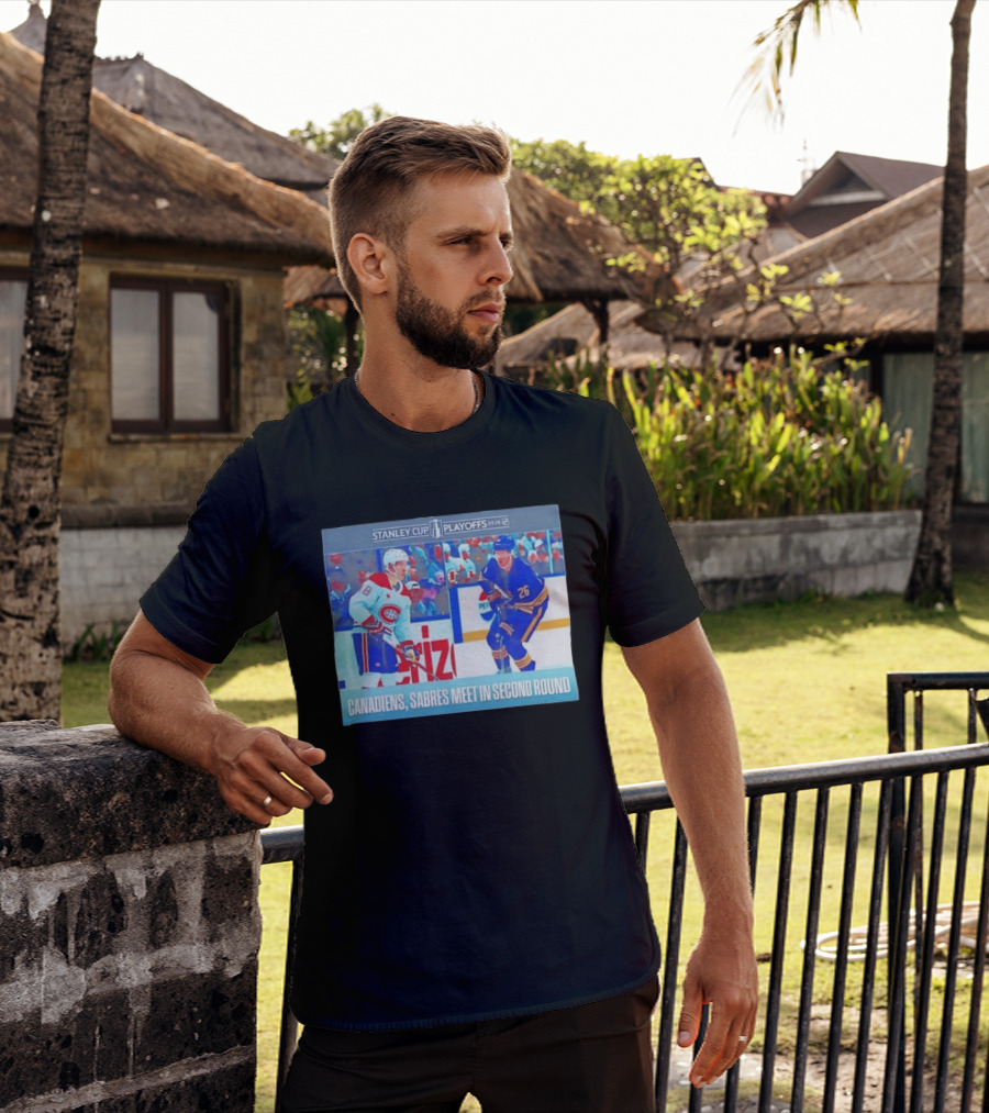 Stanley Cup Playoffs 2026 Canadiens Sabres Meet In Second Round T-Shirt