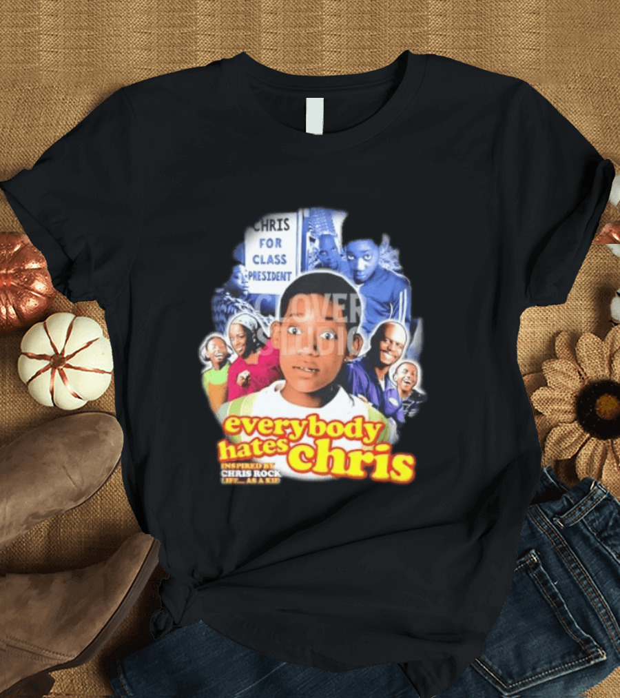 Everybody Hates Chris Inspired By Chris Rock Chris For Class President T-Shirt