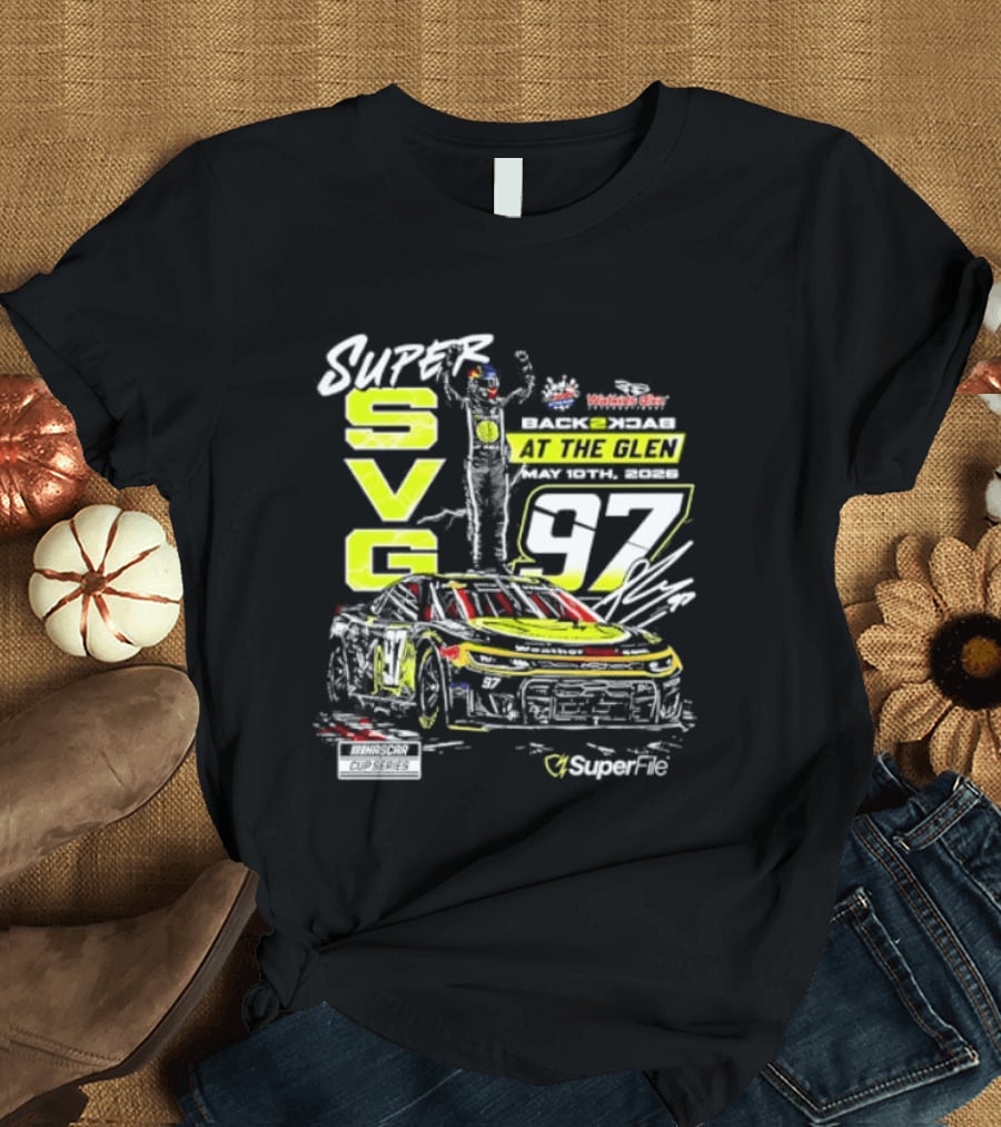 Super SVG 97 At The Glen NASCAR Cup Series Win By Shane Van Gisbergen T-Shirt
