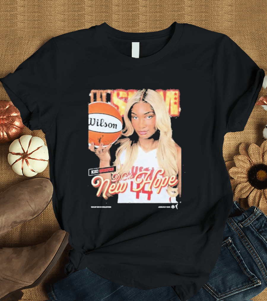 SLAM 262 DC's New Hope Washington Mystics Kiki Iriafen T-Shirt