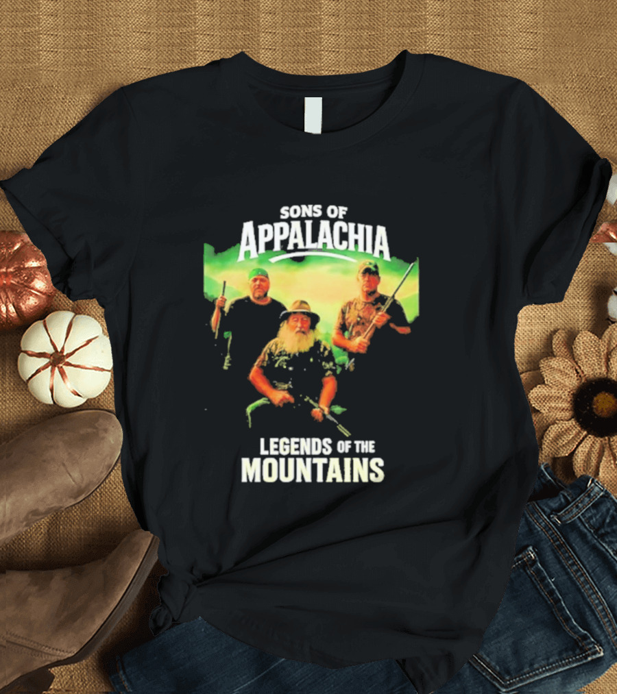 Sons Of Appalachia Legends Of The Mountains Rugged Wilderness Guardians T-Shirt