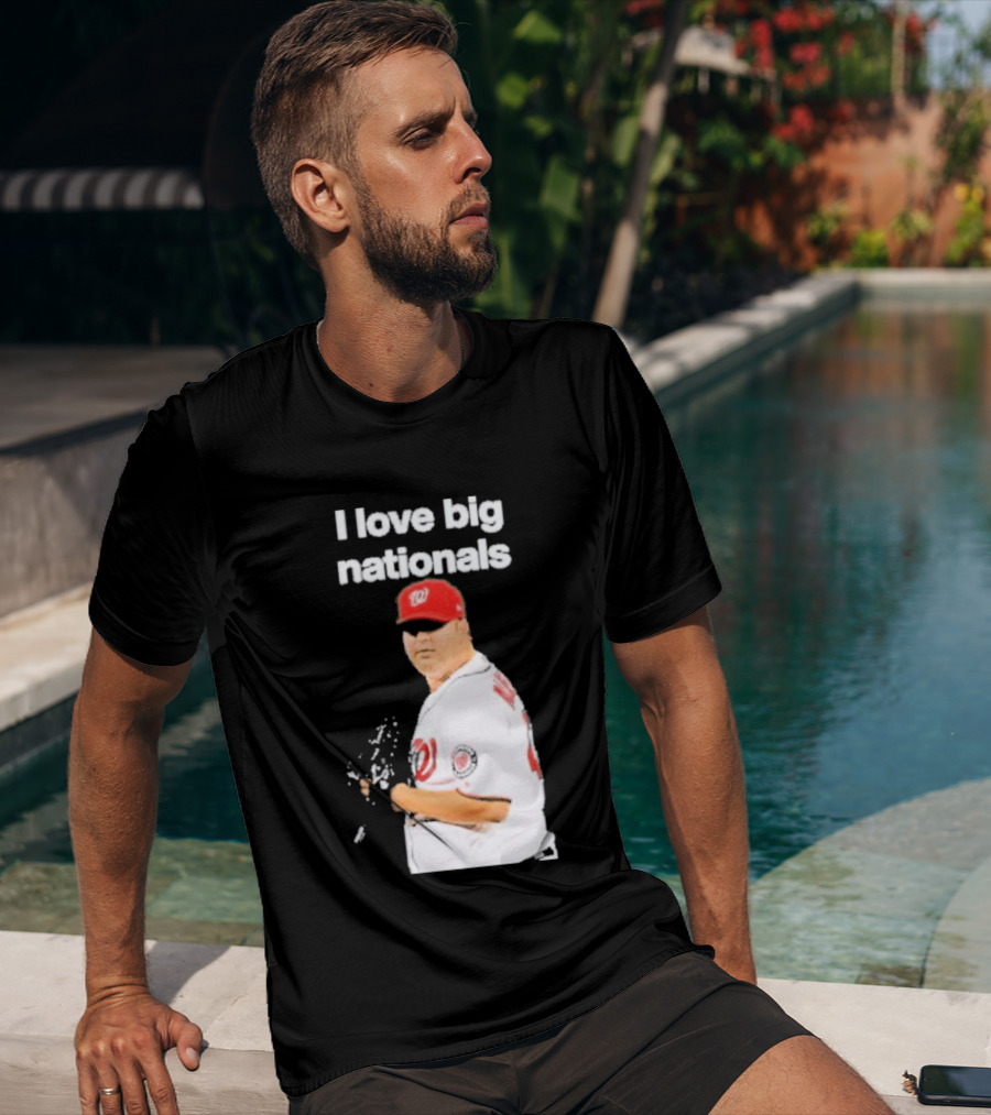 I Love Big Nationals Baseball Matt Albers T-Shirt