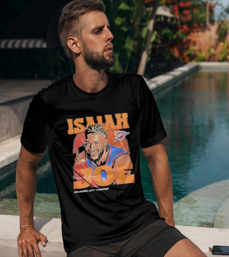 Isaiah Joe Oklahoma City Thunder Airbrush Signature T-Shirt