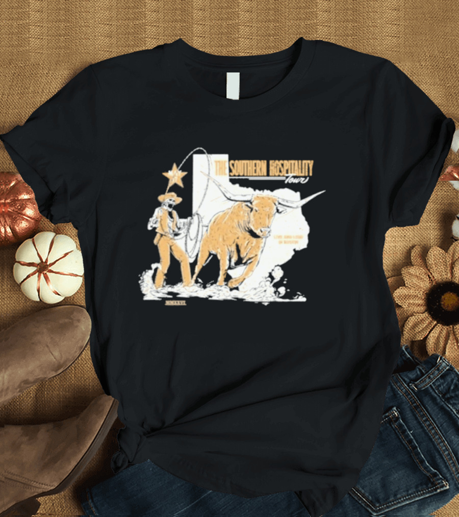 Whiskey Myers The Southern Hospitality Tour Live And Loud Austin Texas 05 17 2026 T-Shirt