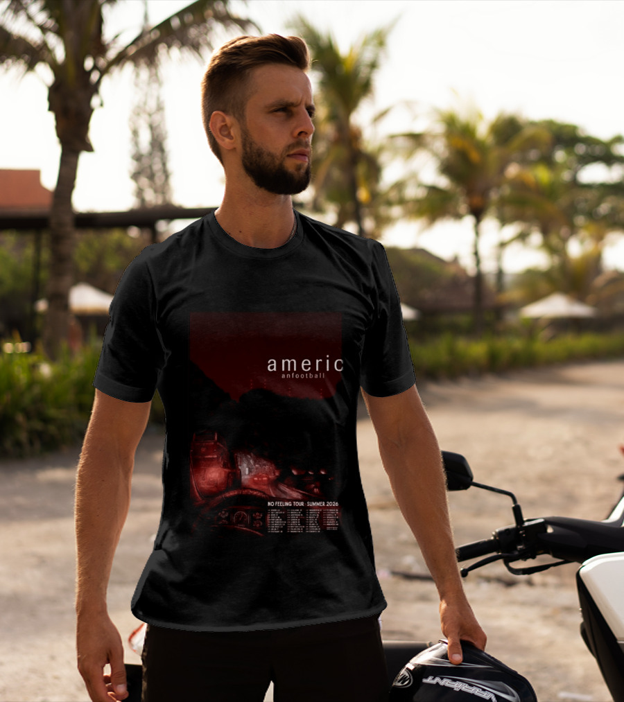 American Football No Feeling Tour Summer 2026 T-Shirt