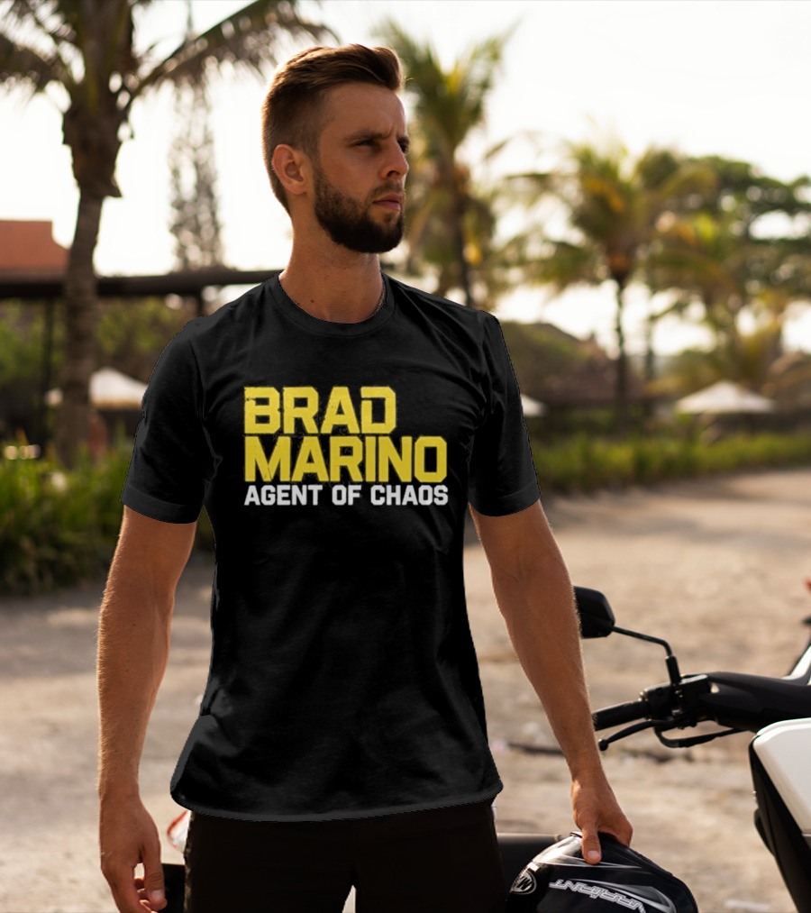 Brad Marino Agent Of Chaos Yellow T-Shirt