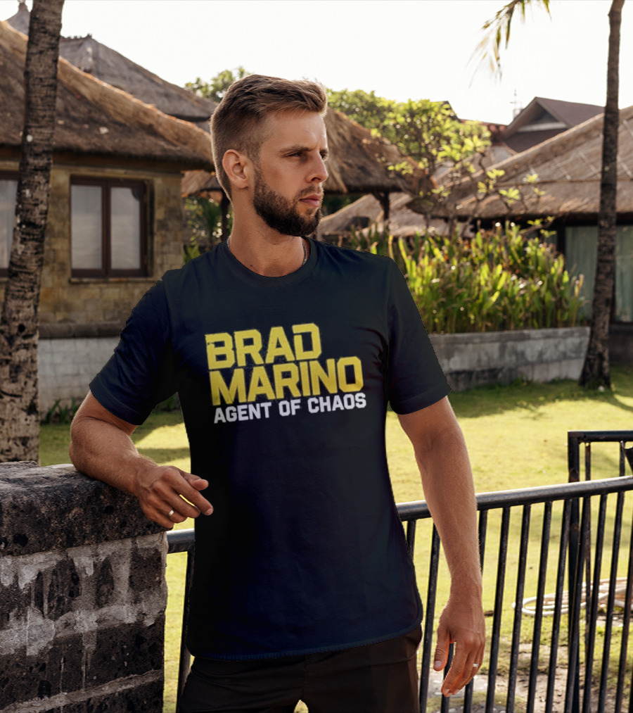Brad Marino Agent Of Chaos Yellow T-Shirt