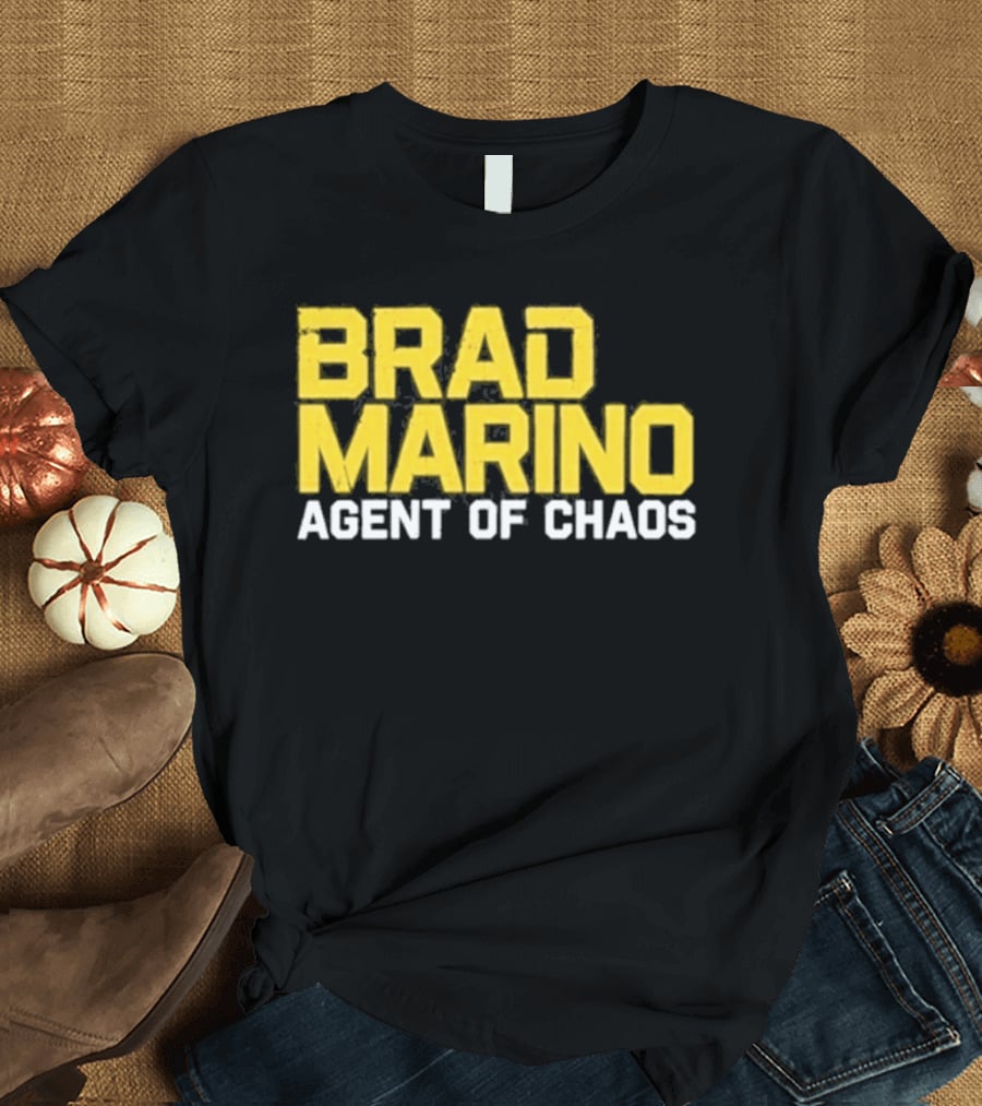 Brad Marino Agent Of Chaos Yellow T-Shirt