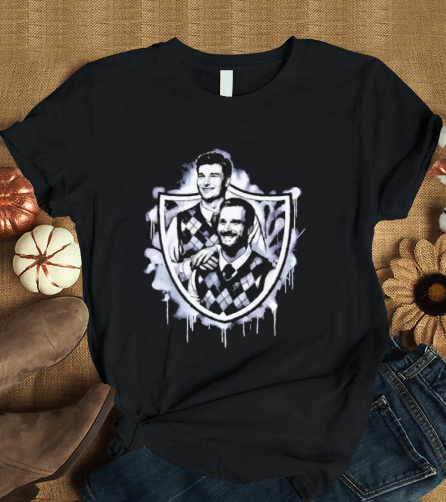 Kirk Cousins Fernando Mendoza Las Vegas Raiders Step Brothers Graffiti T-Shirt