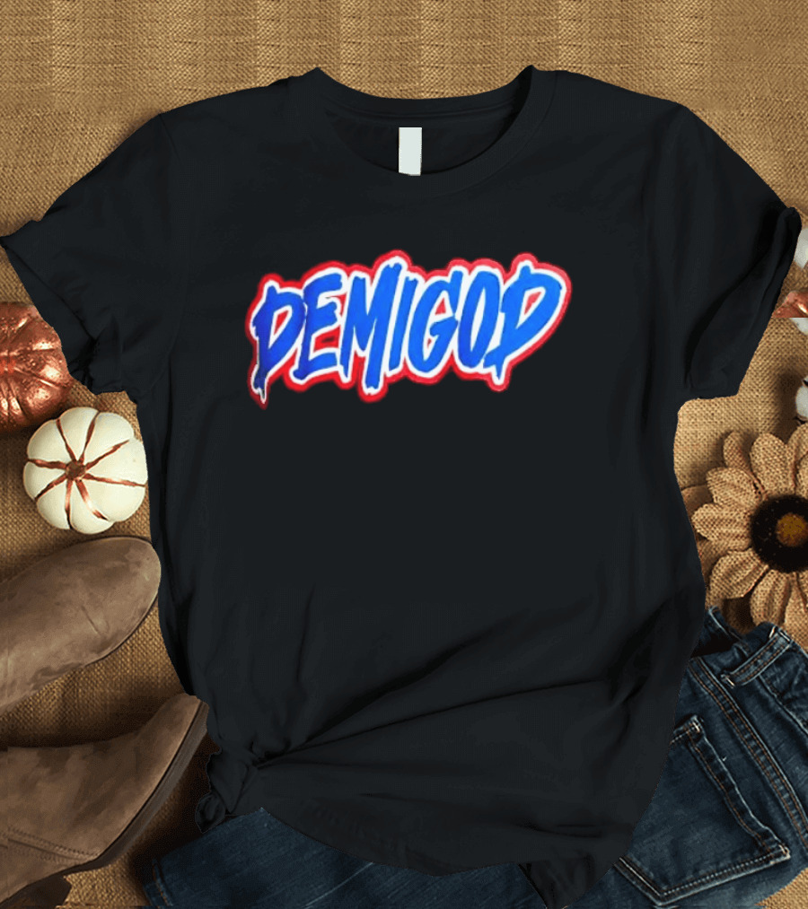 Demigod Greek Mythology Blue Red T-Shirt